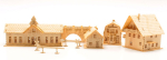 Set of houses railway station